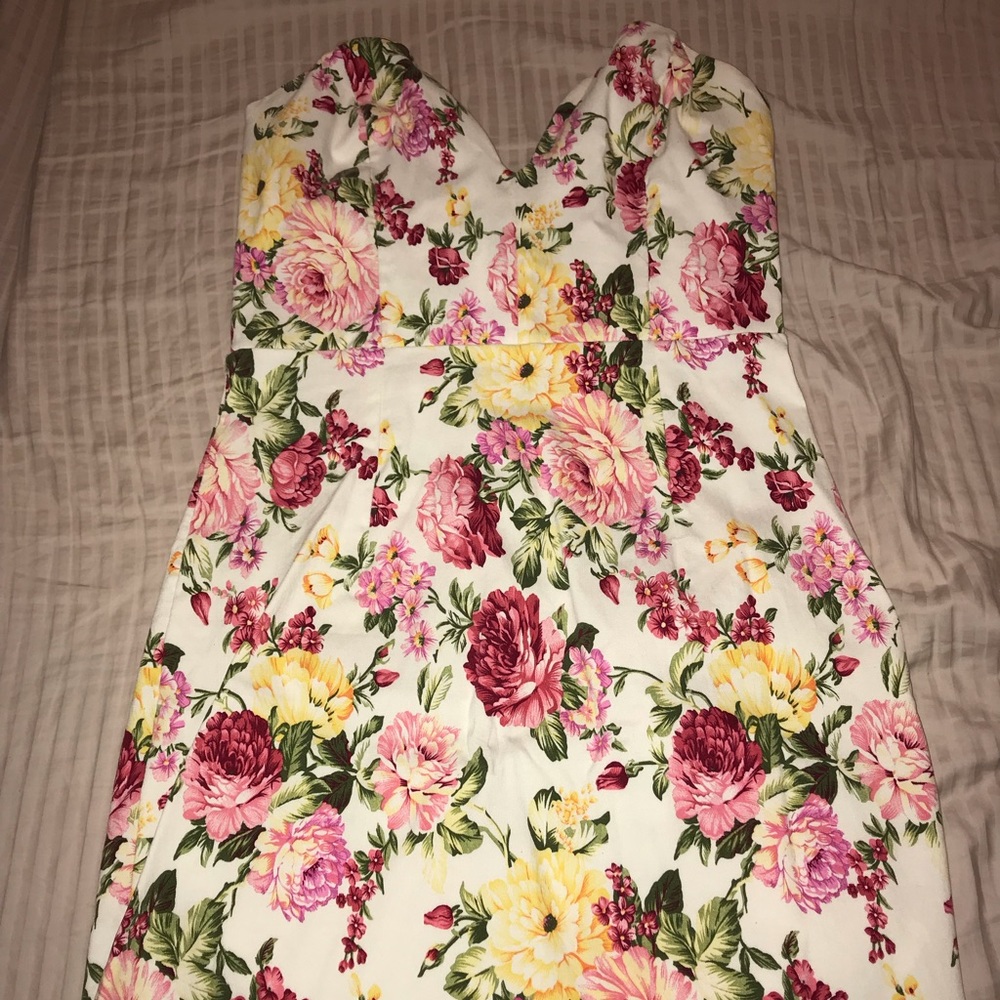 Floral BodyCon Dress
